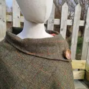 Harris tweed cloak/poncho image 3
