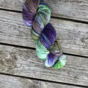 Hand-Dyed Yarn: 100% Merino, chunky image 1