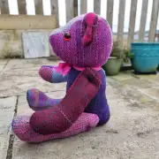 Tweed Teddy Bear image 4
