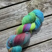 Hand-Dyed Yarn: 100% Merino, 4 ply - 2 6 image 1