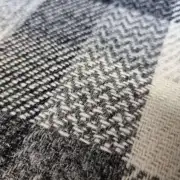 Two Sisters Tweed Fabric - winter check image 5
