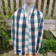 Gotland x hebridean and merino tweed scarf image 2