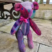 Tweed Teddy Bear image 5