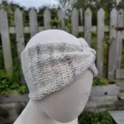Hand Knitted UistWool headband image 3
