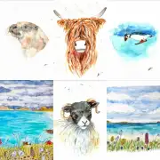 Greetings cards pack of 6 - My Artwork image 1