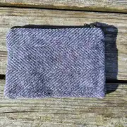 Two Sisters Tweed Zip Purse image 2