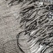 Textile Wall Art - 'tying-in' - gotland from my own sheep! image 2