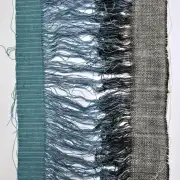 Textile Wall Art - 'tying-in' image 1