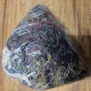 Yarn offcuts bag - big bag, lambswool image 1