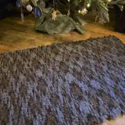 Handwoven pure wool rug image 3