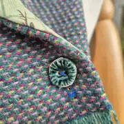 Two Sisters lambswool Tweed neck warmer image 2