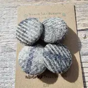 Harris Tweed buttons - 1 5 image 1