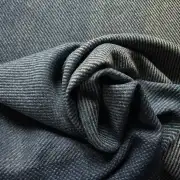 Two Sisters Tweed Fabric - navy blue ombre image 10