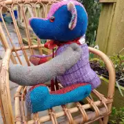 Tweed Teddy Bear made to order image 8