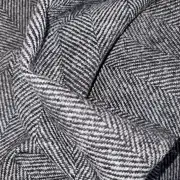 Two Sisters Tweed Fabric - Hebridean Rocks slightly darker than light grey grey image 5
