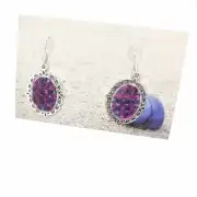 Two Sisters Tweed earrings image 1