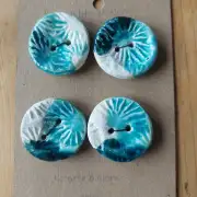 Ceramic buttons x4 image 1