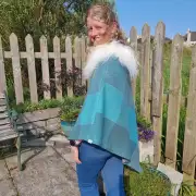 Two Sisters Tweeds Poncho Cloak image 3
