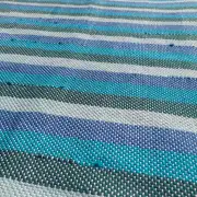 Handwoven pure cotton rug image 3