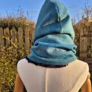 Three Sisters Tweed Hooded scarf image 2