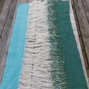 Textile Wall Art - 'tying-in' image 1
