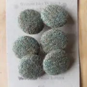 Harris Tweed buttons - 1 3 image 1