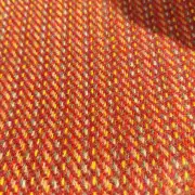 Three Sisters Tweed Fabric - dark orange image 2