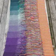 Textile Wall Art - 'tying-in' image 1