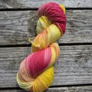 Hand-Dyed Yarn: 100% Merino, 4 ply - 3 6 image 1