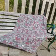 Harris Tweed - Liberty print - throw image 1