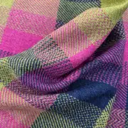 Two Sisters Tweed Fabric - Aurora Check #2 image 8