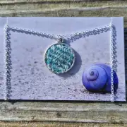 Two Sisters Tweed necklace image 1