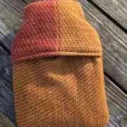 Large Hot Water Bottle with Cover image 1