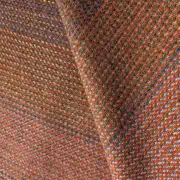 Two Sisters Tweed Fabric - orange watercolour image 1