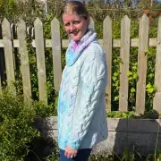 Hand dyed heritage wool jumper XXL image 1