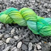 Hand-Dyed Yarn: Bluefaced Leicester, Aran image 3