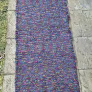 Handwoven pure wool rug image 2