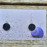 Harris tweed earrings image 1