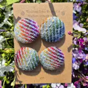 Two Sisters Tweed buttons image 1