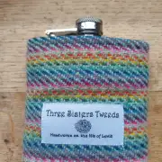 Hipflask with Three Sisters Tweed cover image 1