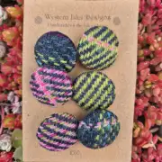 Two Sisters Tweed buttons image 1