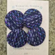 Two Sisters Tweed buttons image 1