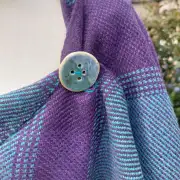 Three Sisters Tweed Shawl Lambswool - Aurora - 1 image 3