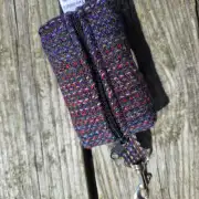 Three Sisters Tweed Bag Holder/ Headphones Case image 1