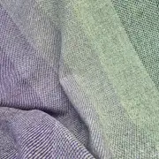 Three Sisters Tweed Fabric - Thistle hombre - mint green image 1
