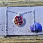 Two Sisters Tweed necklace image 1
