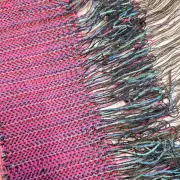 Textile Wall Art - 'tying-in' image 2