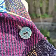 Three Sisters Tweed neck warmer - aurora image 2