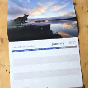 2027 Calendar - sheep and dogs image 2