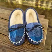 Suede and Tweed Slippers - Rockpool image 10